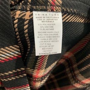 Trina Turk Dresses - Trina Turk Shift Dress Sleeveless Plaid Trina Turk Dresses - Trina Turk Shift Dress Sleeveless Plaid